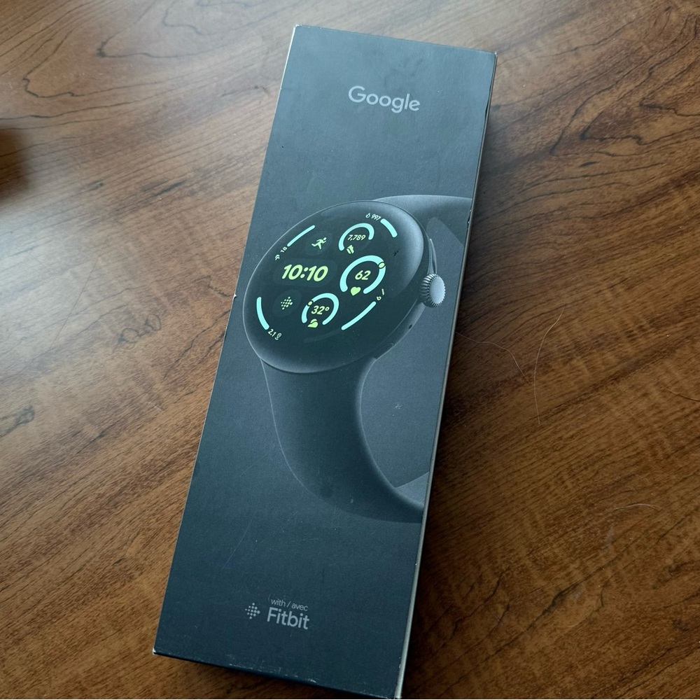 Smart Fitness Watch - latest Google pixel 3 LTE+GPS 45mm Black